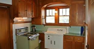 The Kitchen We Grew Up With In A Sears Honor Built Home A Vallonia Model Kit House Built In 1942 Retro Kitchen Kit Homes Vallonia