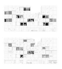 Carre Lumiere Elevation Collective Housing Module Architecture Conceptual Architecture