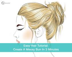 Salt crystal nails are the newest sure, yes, there are the girls who can casually twist their hair into a messy topknot fit for pinterest boards. Quick Messy Bun Tutorial For Medium Length Natural Hair Hair La Vie