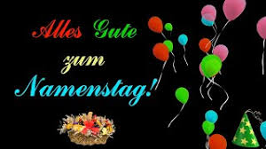 Denn kirchlichlicherseits ist hierzu nichts vorgeschrieben. Alles Gute Zum Namenstag Namenstaggrusse Zum Versenden Youtube