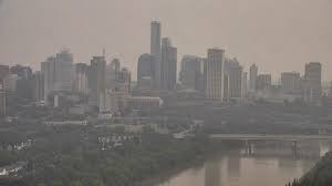In regards to its air quality, edmonton was recorded as having a pm2.5 reading of 7.4 μg/m³ as its yearly average over the course of 2019. Special Air Quality Statement Issued For Edmonton And Surrounding Area Ctv News