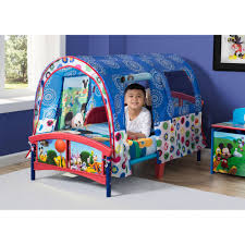 Our nursery furniture category offers a great selection of toddler beds and more. Buy Delta Children Disney Mickey Mouse Plastic Toddler Canopy Bed Blue Online In Taiwan 53266754