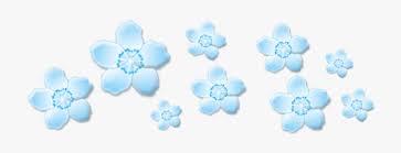 The image is png format with a clean transparent background. Flowers Flower Crown Crowns Flowercrown Blue Blue Aesthetic Stickers Png Transparent Png Kindpng