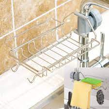For example, if your kitchen sink is. Kitchen Sink Organizer Faucet Rack Storage Rack Stainless Steel Sink Faucet Sponge Holder Sink Caddy Organizer For Kitchen Bathroom Accessories Easy To Install Under Sink Organizers Kitchen Dining Fcteutonia05 De