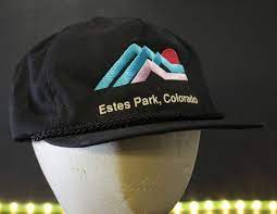 Estes Park Colorado Hat Cap Retro Black Blue Red Hipster One Size Mountains Actionaccessories Baseballcap Colorado Hat Jordan Fits Estes Park