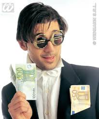 Bril, Euroteken? Altijd de Goedkóópste! Feestwinkel XL