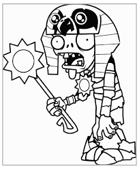 Ask your little one to color this zombie coloring pages with the most crazy colors of his choice. Plants Vs Zombies Coloring Pages Coloring Pages For Kids And Adults