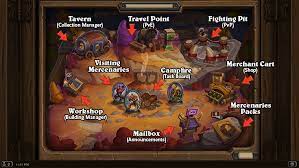 > as stated by kansas, your first old gods pack will also give you the legendary c'thun as a bonus, but i'm pretty sure any wild card/pack works. Hearthstone Mercenaries Village Guide What Each Building Does How Much They Cost And Which Ones You Should Upgrade First Updated Hearthstone Top Decks