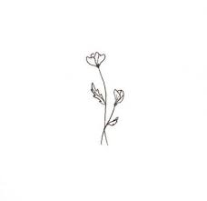 Tattoo Flower Ankle Tatoo 59 Ideas Flower Outline Tattoo Simple Flower Tattoo Flower Outline