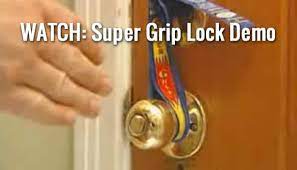 Deadbolts that protect against key bumping. Deadbolt Security Strap Instructions Super Grip Lock