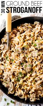 Ground Beef Stroganoff 30 Minutes Make Ahead Freezer Instructions