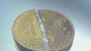 Bitcoin Bubble Burst Bitcoin Crash Bitcoin Game Over Broken Bitcoin Stock Footage Burst Crash Bitcoin Bubble Bubbles Bitcoin Stock Footage