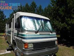 Discover the latest tips for your rv, motorhome and caravan conversion. A Diy Rv Windshield Sun Shade Idea Reflective Bubble Wrap Insulation Makes Your Motorhome Much Cooler Inside Without Running The Ac The Rving Guide