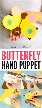 Butterfly Paper Hand Puppet Easy Peasy And Fun