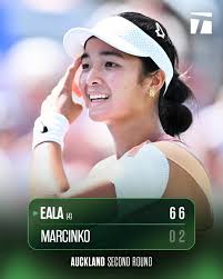 Alex Eala advances to quarterfinals in Auckland tournament