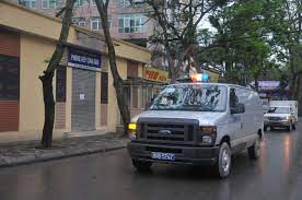 Chùm ảnh an ninh thắt chặt trước phiên xử Dương Chí Dũng và các đồng phạm