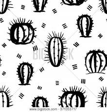 176 cactus on white background stock vector art and graphics. Seamless Pattern Vector Photo Free Trial Bigstock