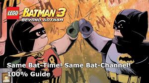 We'll be taking a look at character unlock lego batman 3 cheats,. Lego Batman 3 Beyond Gotham Same Bat Time Same Bat Channel 100 Guide