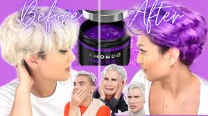 It is available in three colors, super blue, super purple, and super pink. Brad Mondo New Hair Dye Reviewing Xmondo Super Purple Brad Lets Talk Youtube