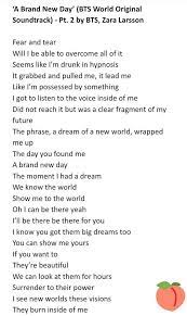 Brand new day lyrics as written by max collins ryan star. Lyric Link A Brand New Day Vhope Wonderland Mm Facebook