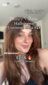 Disney Villains Costume Orange Hair