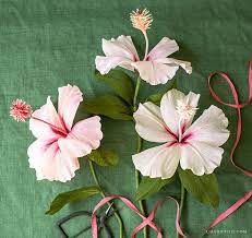 If you'd like to see more, please purchase the book here: May Member Make Crepe Paper Hibiscus Flowers Lia Griffith