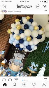 Sweet Hot Air Balloons Decor Baby Shower Balloons Girl Baby Shower Centerpieces Baby Shower Decorations