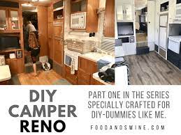 I love all her ideas! Diy Camper Renovation Food Swine