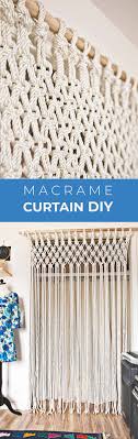 Door curtains can add interest and beauty to the entrance to your home, as well as offer solutions to many problems dwellers have. Make Your Own Macrame Curtain A Beautiful Mess
