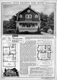 Sears Catalog House The Marquette Dutch Colonial Homes Vintage House Plans Gambrel