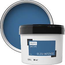 Peinture bleu klein leroy merlin. Peinture Murale Bleu Intense Satin 2 5l Castorama