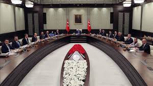 The office of the president of turkey was established with the proclamation of the republic of turkey on 29 october 1923 following the turkish war of independence. Cumhurbaskanligi Kabinesi Toplandi