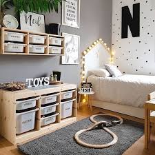 10 Brilliant Ways Parents Use Ikea S Trofast Storage System In 2020 Boy Bedroom Design Kid Room Decor Ikea Boys Bedroom