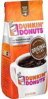 Dunkin Donuts Original Blend Ground Coffee Medium Roast 12 Ounce Coffee Groundcoffee Dunkin Donuts Dunkin Cafe Coffee Day