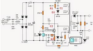 Resistor r1, capacitors c1 and c2, diodes d1 and d2 and inductor l1 forms the input stage. Enter Image Description Here Circuit Components Circuit Diagram Electrical Circuit Diagram