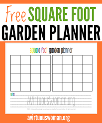 Followers of square foot gardening are taken care of by the garden planner. Printable Square Foot Garden Planner Square Foot Gardening Garden Planner Square Foot Gardening Layout