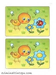 Iki Resim Arasindaki Farki Bulma Etkinlik Sayfalari 10 Boyama Sayfalari Oyunlar Okul