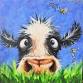 Handpaint Beautrice and the bees with PookieRee art!