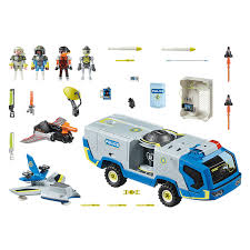 We would like to show you a description here but the site won't allow us. Playmobil 70018 Galaxy Police Truck