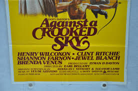 1975 Against a Crooked Sky Original 1SH Movie Poster 27 x 41 Richard B —  TvMovieCards.com