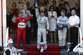 He commented on the livery that mclaren chose to use during this weekend in monaco. Ralf Schumacher David Coulthard Formula 1 Images Monaco Gp 2002