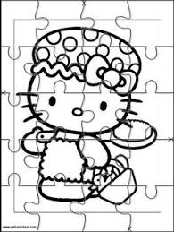 The goal of the jigsaw puzzle games for kids is to make a picture out of catted pieces. 9 Jigsaw Puzzles Ideas Hello Kitty Printables Printable Activities For Kids Jigsaw Puzzles