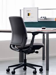 Livelumbar Technology Blue Ergonomic Office Chair Task Chair Chair