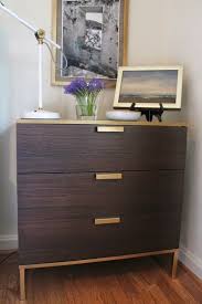 The Nightstand Is A Mini Ikea Hack Of The Trysil Dresser The Trim Ikea Hack Nightstand Ikea Hack Ni Diy Furniture Easy Diy Furniture Hacks Ikea Hack Nightstand