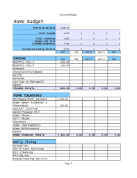 Home Renovation Budget Spreadsheet Template In 2021 Budget Spreadsheet Budget Spreadsheet Template Monthly Budget Template