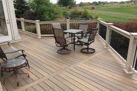 Trex decking is a composite decking that is made with mostly wood and plastic, and is formed into deck boards that give the appearance of real wood. 2019 Trex Decking Cost Average Trex Decking Prices Homeguide T Rex Gray