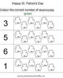 St Patrick S Day Printable Worksheets For Kids Preschool And Kindergarten St Patrick Day Activities St Patricks Day Crafts For Kids Kids Worksheets Printables
