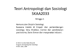 Skaa2033 teori antropologi dan sosiologi Pdf Teori Antropologi Dan Sosiologi Skaa2033 Dan Pendekatan Positivisme Saint Simon Dan Masyarakat Industri Fazli Bakar Academia Edu