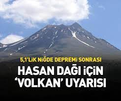 Volkanizma faaliyetleri sırasında oluşan depremlerdir. Nigde Dmc Haber Deprem Sonrasi Hasan Dagi Icin Volkan Facebook