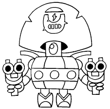 Ausmalbilder brawl stars bilder zu ausmalen. Coloriage Brawl Stars Color